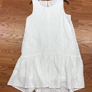 Cat & Jack white eyelet dress